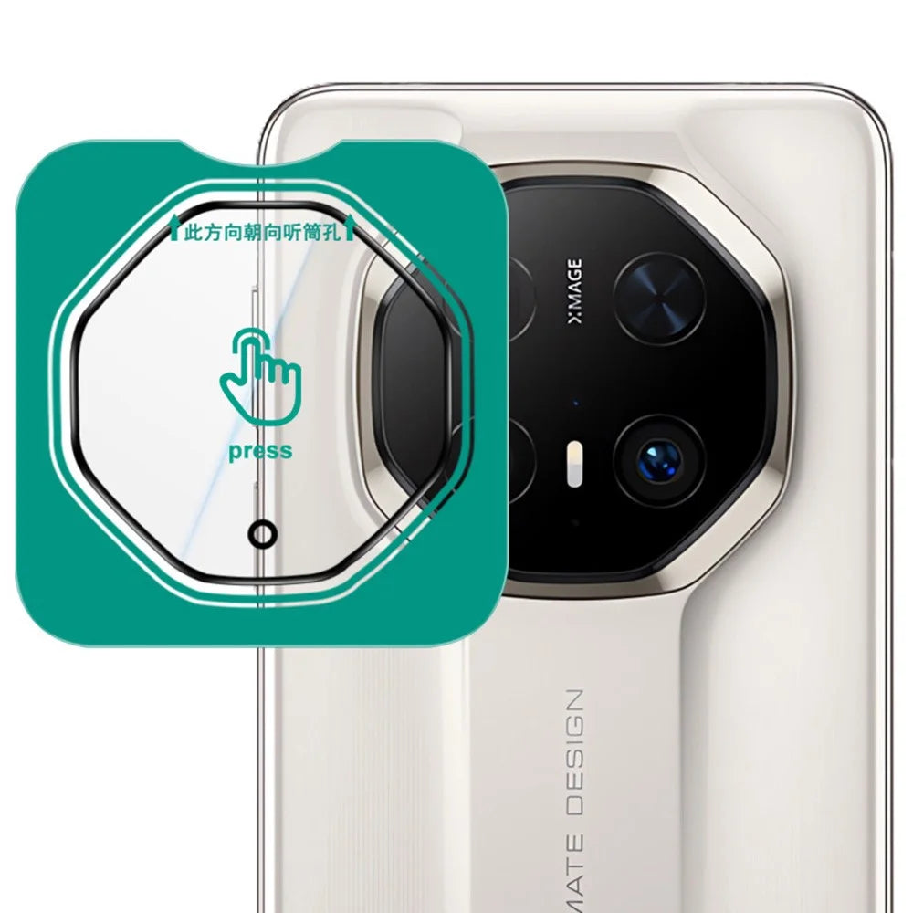 IMAK For Huawei Mate 70 RS Ultimate Camera Lens Protector Tempered Glass Lens Film with Self Positioning Frame - 1