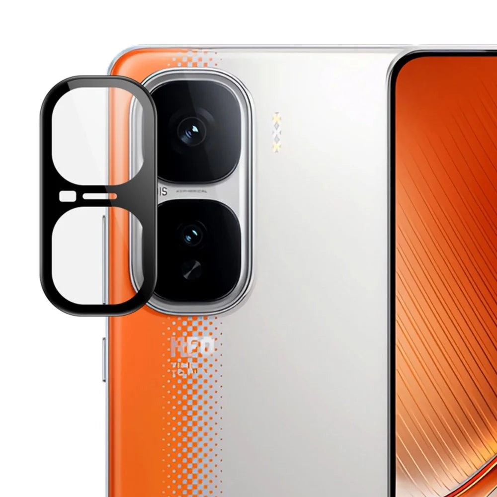 IMAK For vivo iQOO Neo10 Pro 5G  /  iQOO Neo10 5G (China) Tempered Glass Camera Lens Protector with Self Positioning Frame (Black Version) - 6