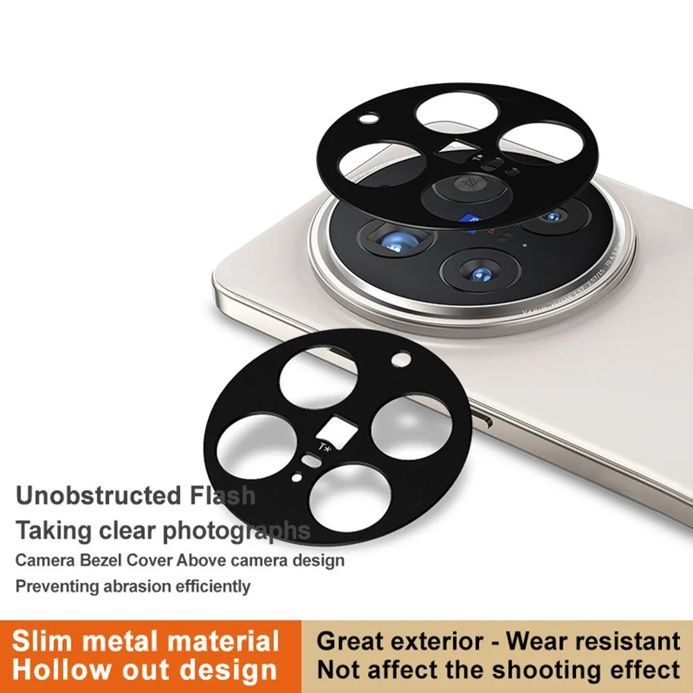 IMAK For vivo X200 Pro 5G Metal Camera Lens Protector Lens Protective Cover - 3