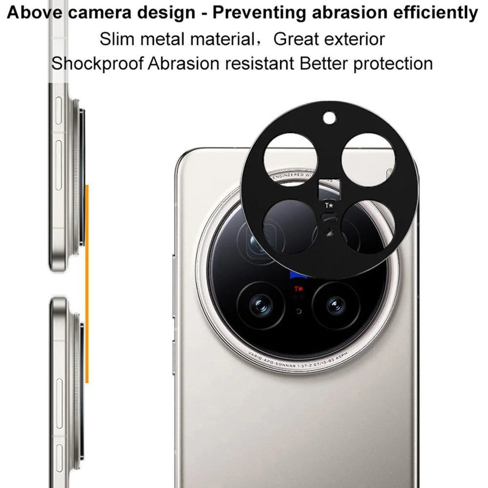 IMAK For vivo X200 Pro 5G Metal Camera Lens Protector Lens Protective Cover - 4