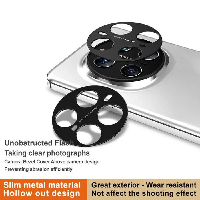 IMAK For Honor Magic7 Pro 5G Metal Camera Lens Protector Lens Protective Cover - 3