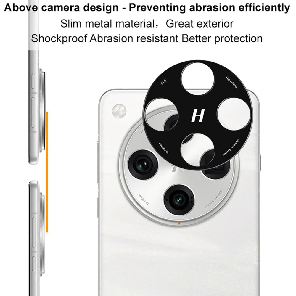 IMAK For Oppo Find X8 Pro 5G Metal Camera Lens Protector Lens Protective Cover - 4