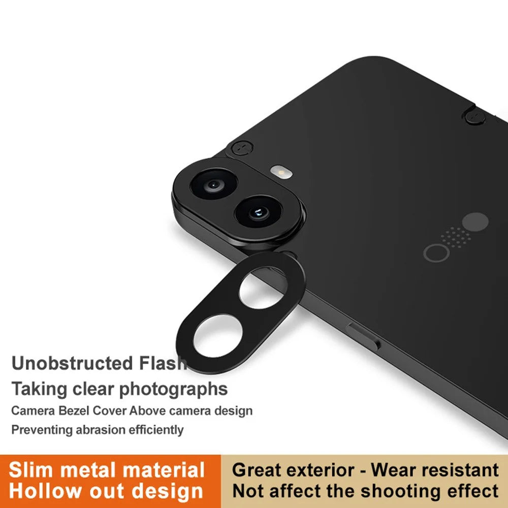 IMAK For Nothing CMF Phone 1 Metal Camera Lens Protector Lens Protective Cover - 3
