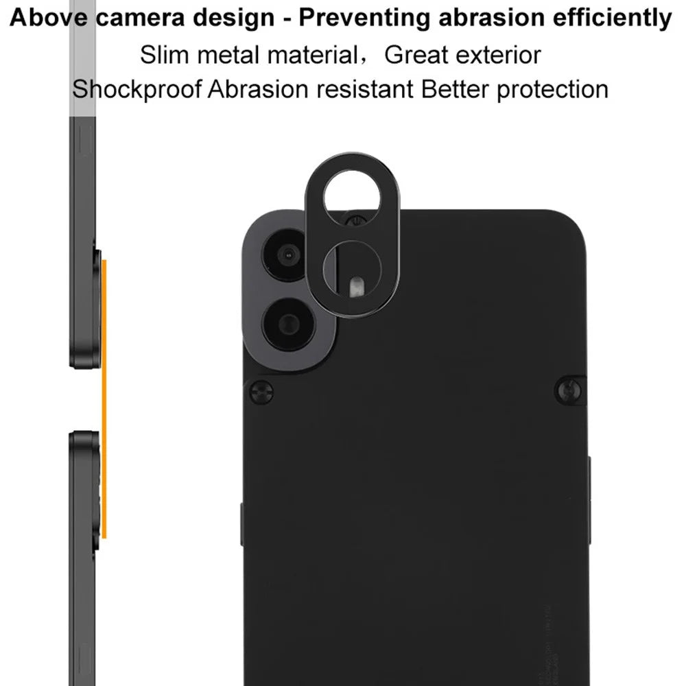 IMAK For Nothing CMF Phone 1 Metal Camera Lens Protector Lens Protective Cover - 4