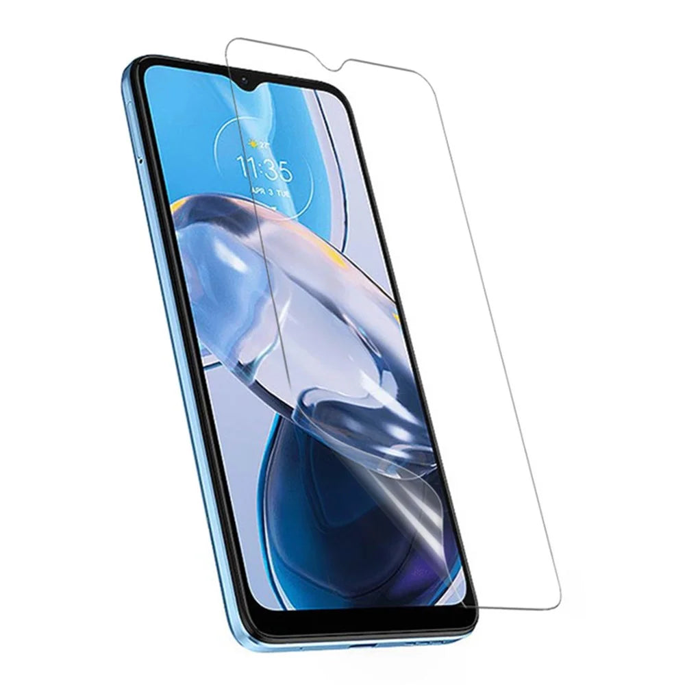 For Motorola Moto E22i 4G Soft PET Ultra Clear Screen Protector Anti-scratch Bubble-free Abrasion-resistant Film - 1