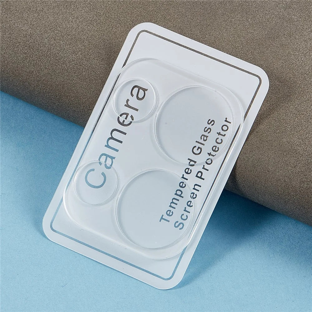 2Pcs For Oppo Reno13 5G (Global) Camera Lens Protector 3D Arc Edge Anti-Scratch Tempered Glass Lens Film - 3