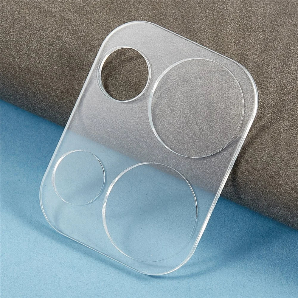 2Pcs For Oppo Reno13 5G (Global) Camera Lens Protector 3D Arc Edge Anti-Scratch Tempered Glass Lens Film - 4