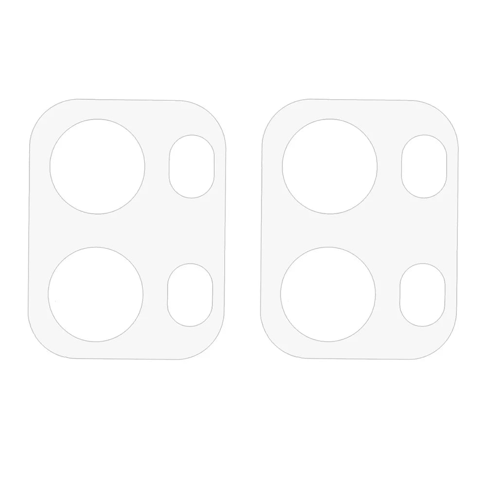 2Pcs For Oppo Reno13 Pro 5G Camera Lens Protector 3D Arc Edge Anti-Scratch Tempered Glass Lens Film - 2
