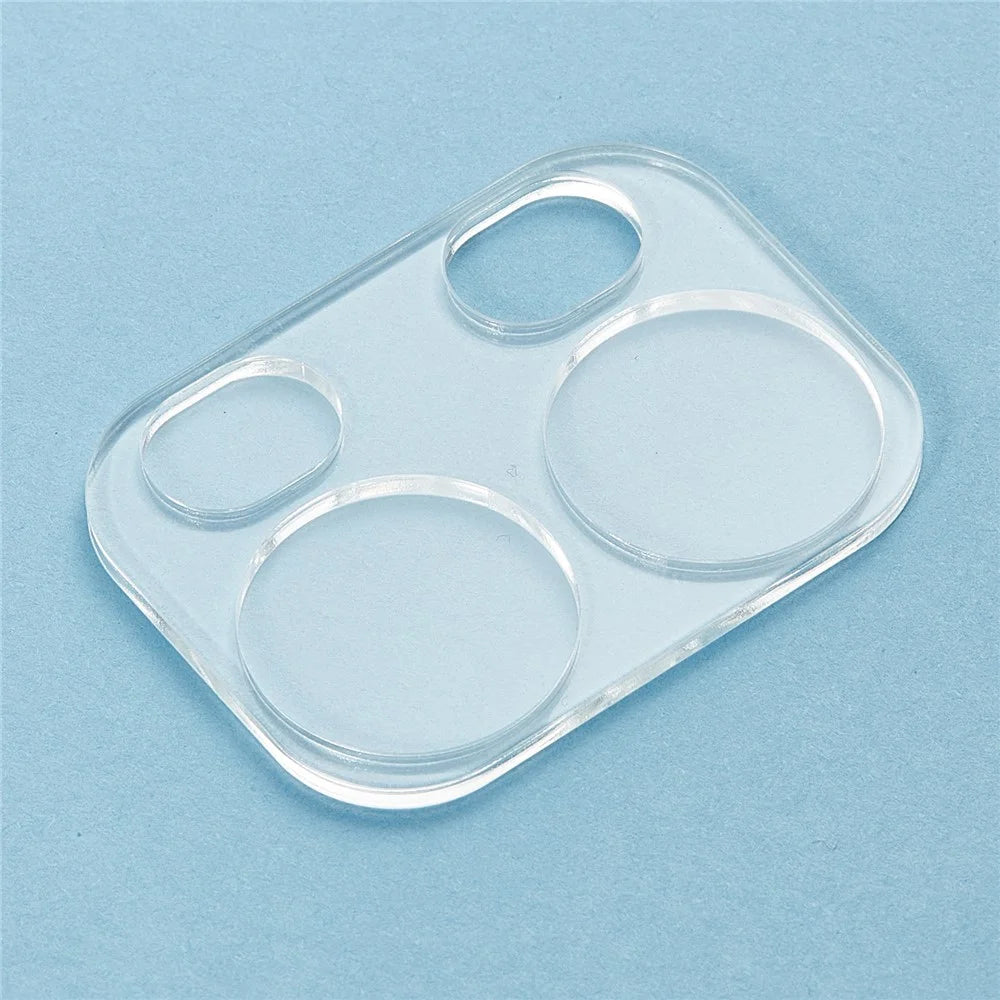 2Pcs For Oppo Reno13 Pro 5G Camera Lens Protector 3D Arc Edge Anti-Scratch Tempered Glass Lens Film - 5