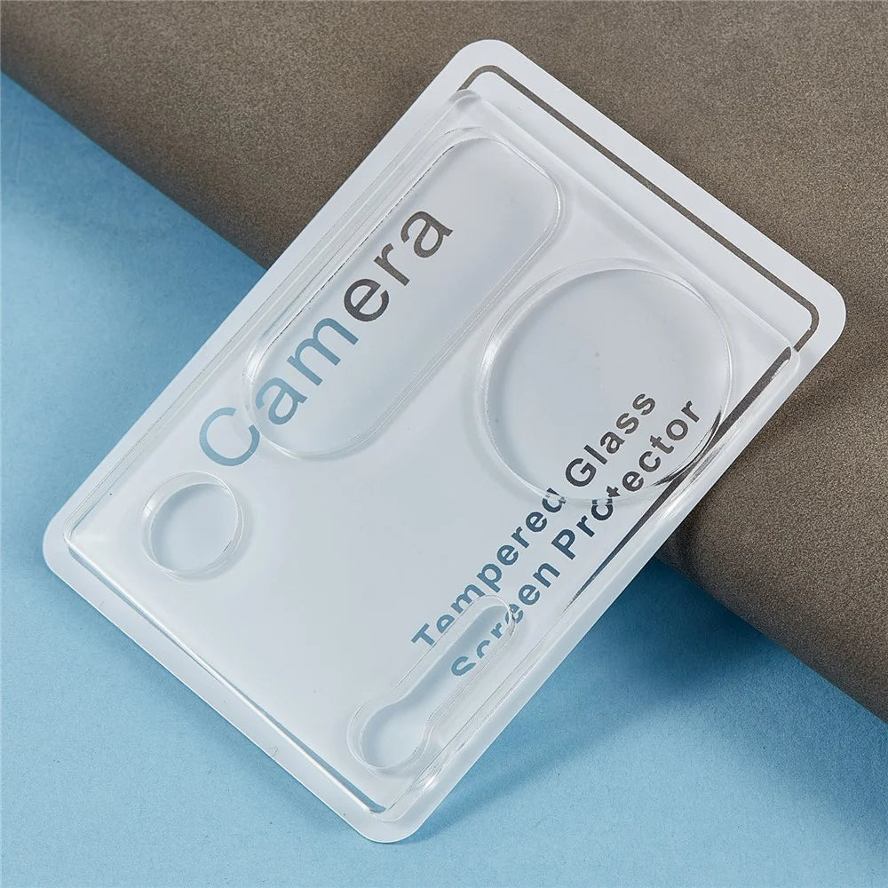 2Pcs For ZTE nubia Z70 Ultra 5G / nubia Z70S Ultra 5G Camera Lens Protector 3D Arc Edge Anti-Scratch Tempered Glass Lens Film - 3