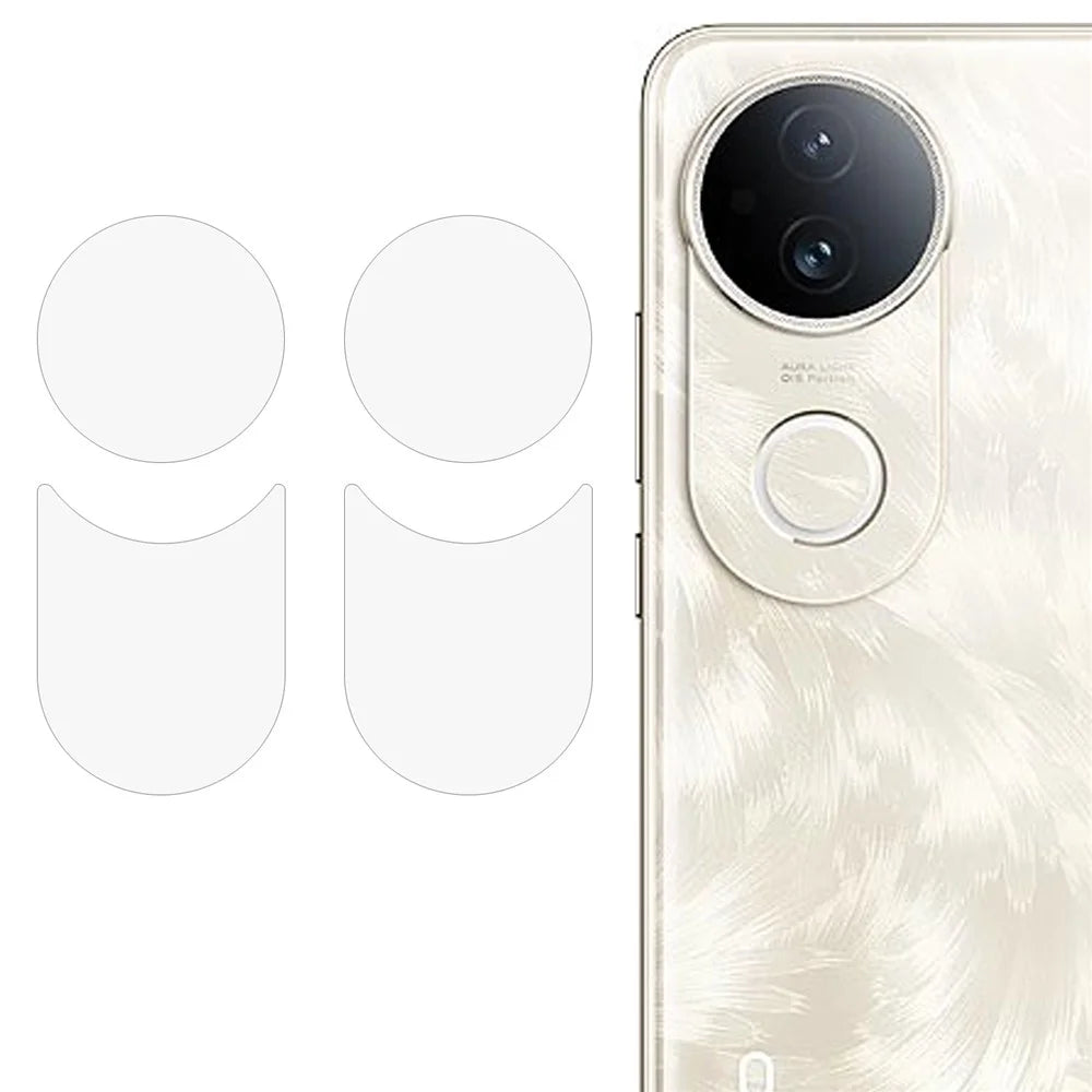 2 Set For vivo S20 5G / vivo V50e 5G Camera Lens Protector 2.5D Tempered Glass Lens Film - 1