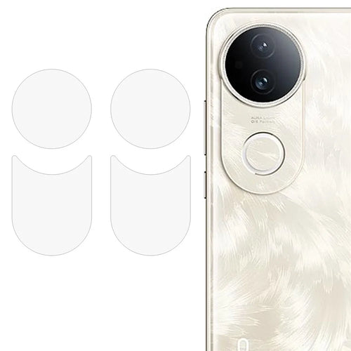 2 Set For vivo S20 5G / vivo V50e 5G Camera Lens Protector 2.5D Tempered Glass Lens Film - 1