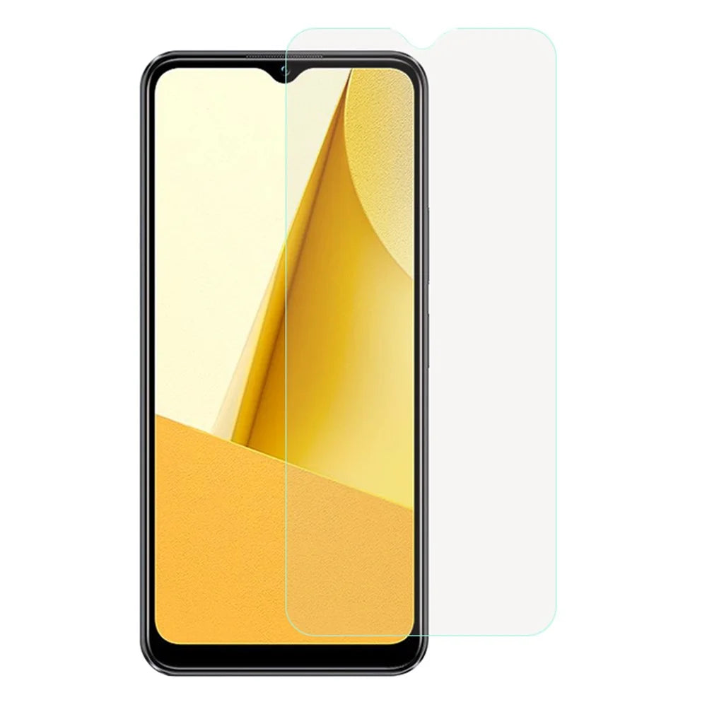 Anti-explosion Tempered Glass Film for vivo Y16 4G, 0.3mm Arc Edge Scratch-resistant HD Clear Screen Protector - 1