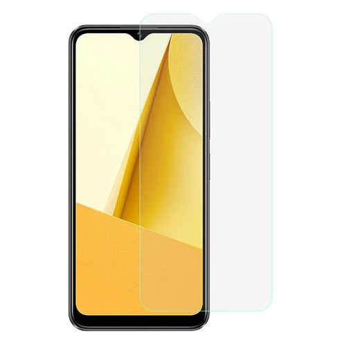 Anti-explosion Tempered Glass Film for vivo Y16 4G, 0.3mm Arc Edge Scratch-resistant HD Clear Screen Protector - 1