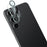IMAK For Samsung Galaxy S23+ Tempered Glass Camera Lens Protector + Acrylic Lens Cap (Black Circle Design) - 1