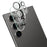 IMAK For Samsung Galaxy S24 Ultra Tempered Glass Camera Lens Protector + Acrylic Lens Cap (Black Circle Design) - 1