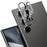 IMAK For Samsung Galaxy S24 Ultra Tempered Glass Camera Lens Protector + Acrylic Lens Cap (Black Circle Design) - 5
