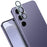 IMAK For Samsung Galaxy S25+ Tempered Glass Camera Lens Protector + Acrylic Lens Cap (Black Circle Design) - 5