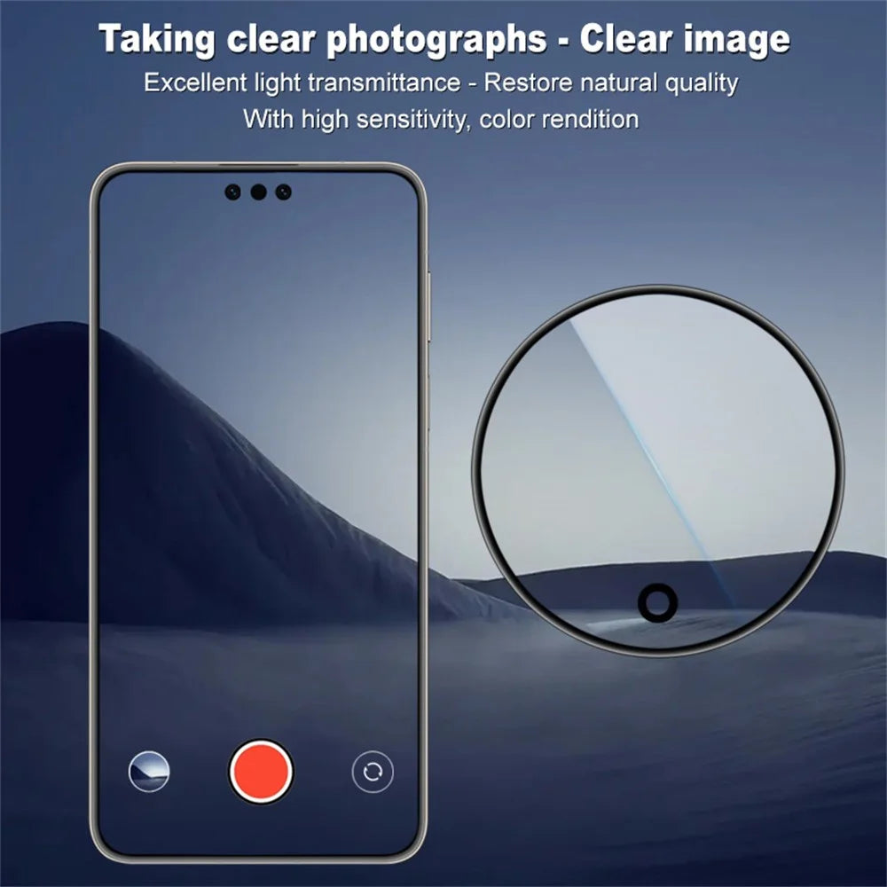 IMAK For Huawei Mate 70 / Mate 70 Pro+ Camera Lens Protector Tempered Glass Lens Film (Black Version) - 4