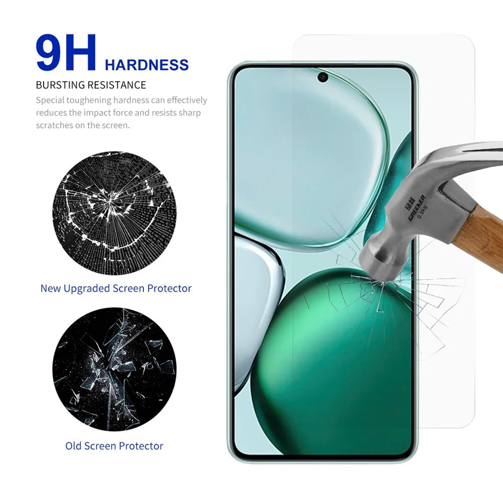 RURIHAI 10Pcs For Honor X9c Smart 5G Screen Protector 0.26mm 2.5D High Aluminium Silicon Glass Film - 4