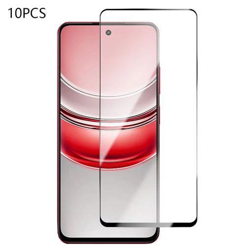 RURIHAI 10Pcs For Realme 14x 5G High Aluminium-Silicon Glass Film 0.26mm 2.5D Screen Protector - 1