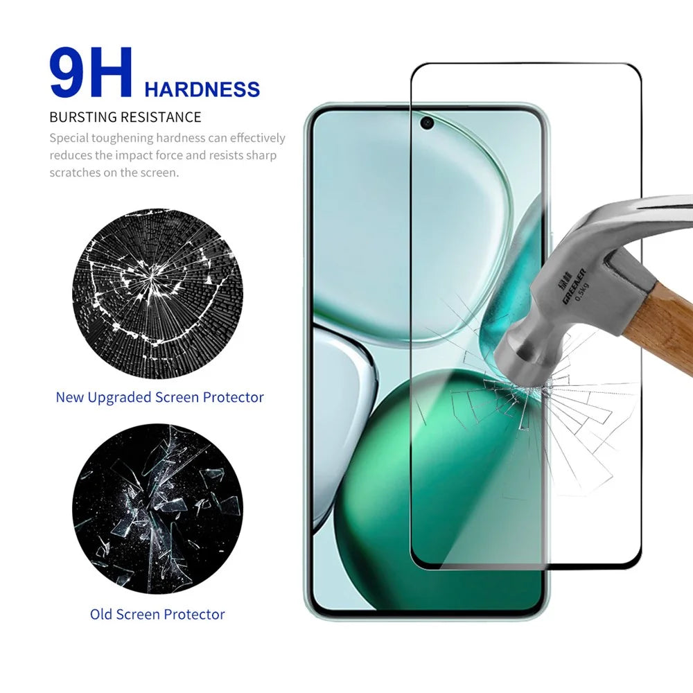RURIHAI 10Pcs For Honor X9c Smart 5G High Aluminium-Silicon Glass Film 0.26mm 2.5D Screen Protector - 4