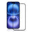 MOCOLO For iPhone 16 Screen Protector 3D Curved Tempered Glass HD Clear Full Glue Film - 1