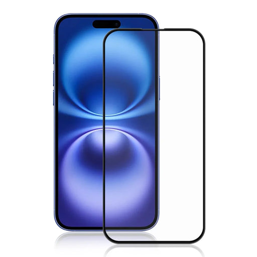 MOCOLO For iPhone 16 Screen Protector 3D Curved Tempered Glass HD Clear Full Glue Film - 1