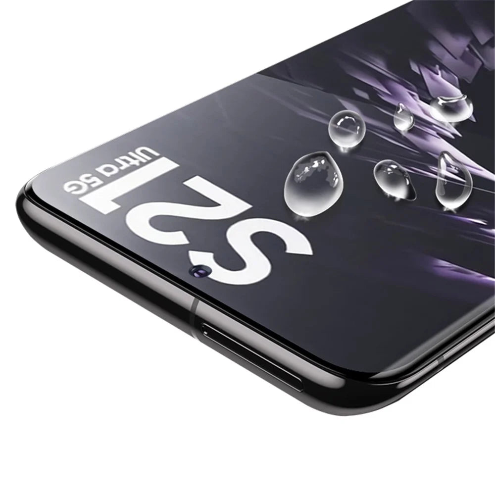 MOCOLO 25Pcs For Samsung Galaxy S21 Ultra 5G Screen Protector 3D Curved Tempered Glass Film - 4