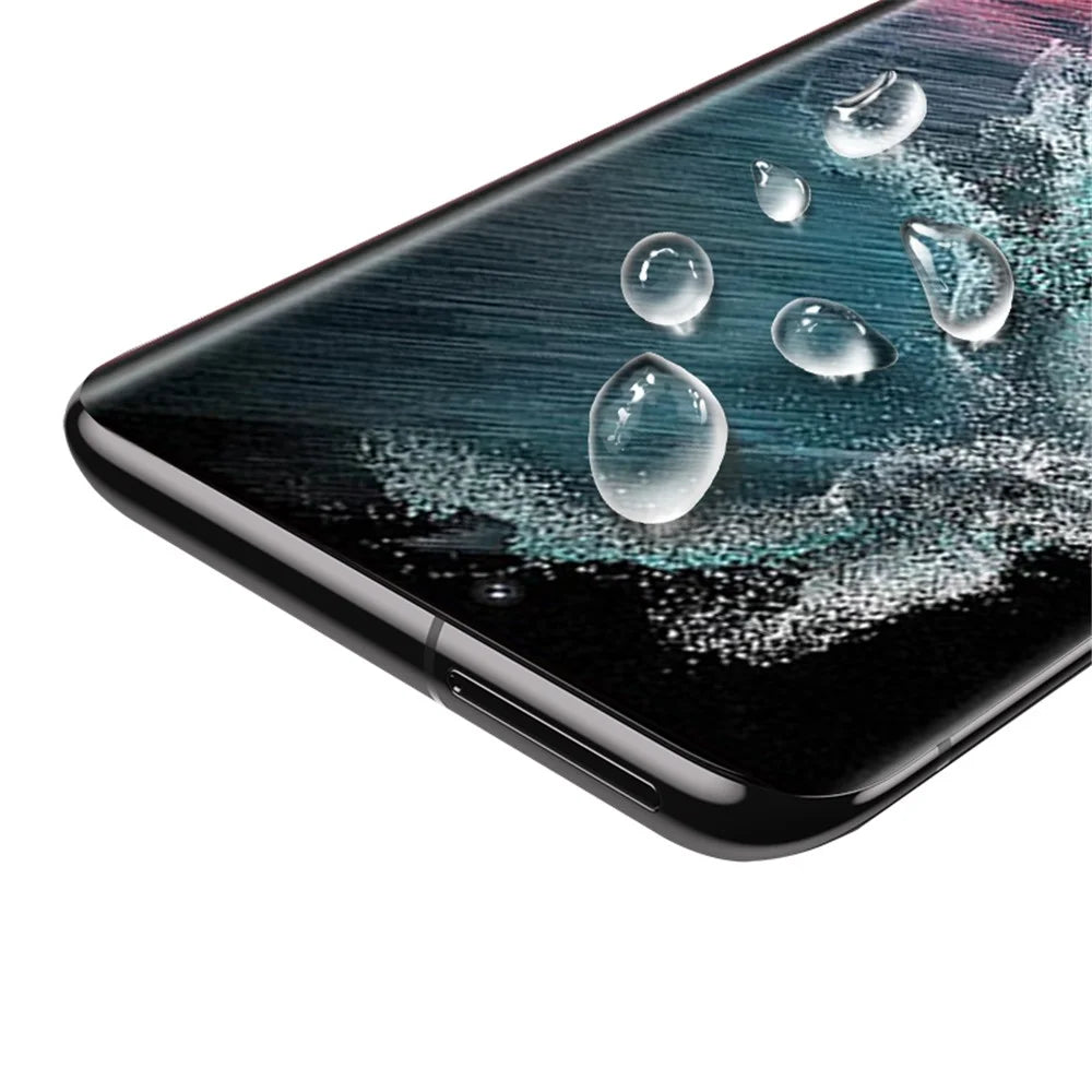 MOCOLO 25Pcs For Samsung Galaxy S22 Ultra 5G Screen Protector 3D Curved Tempered Glass Film - 3