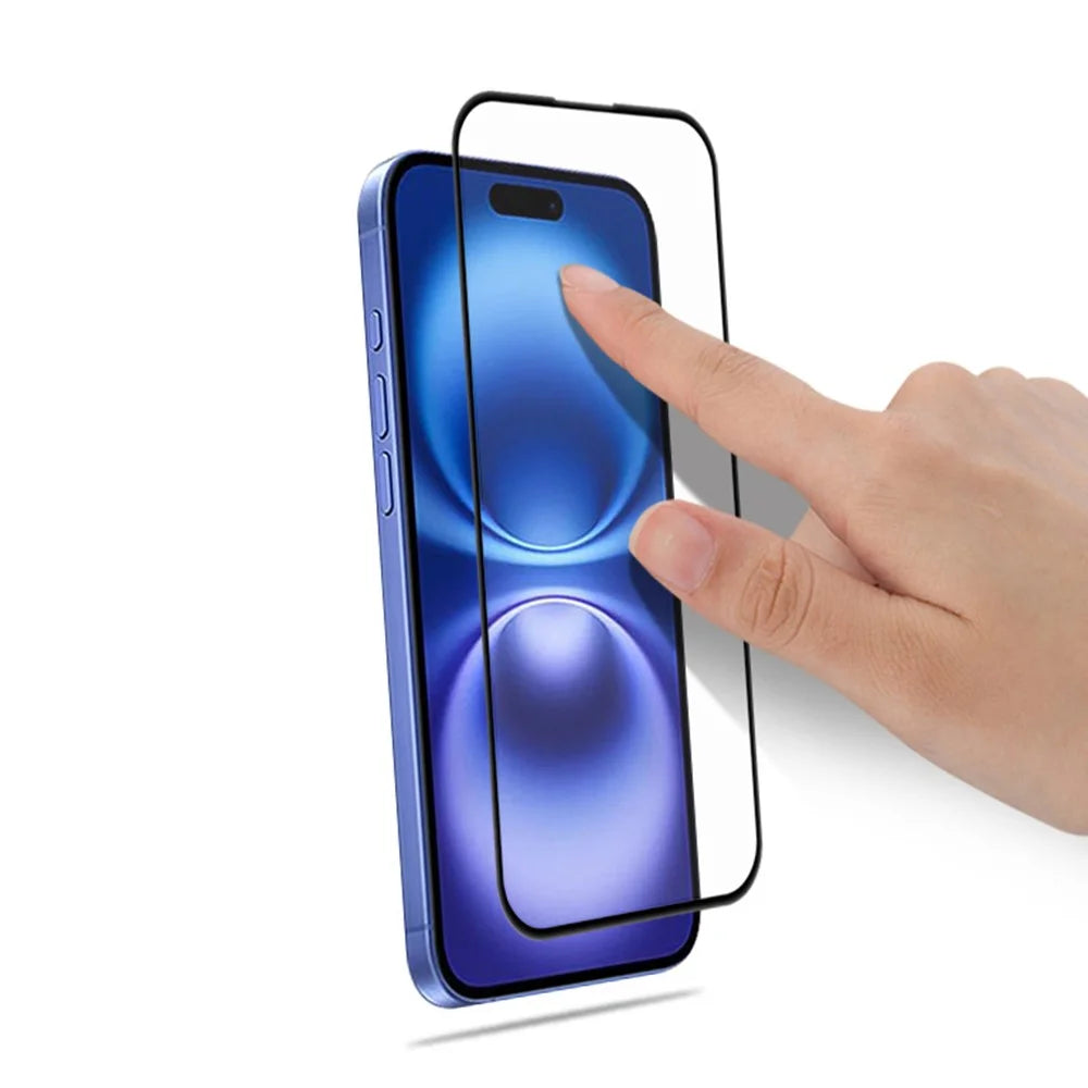 MOCOLO 25Pcs For iPhone 16 Plus Screen Protector 3D Curved Tempered Glass Full Glue Film - 3