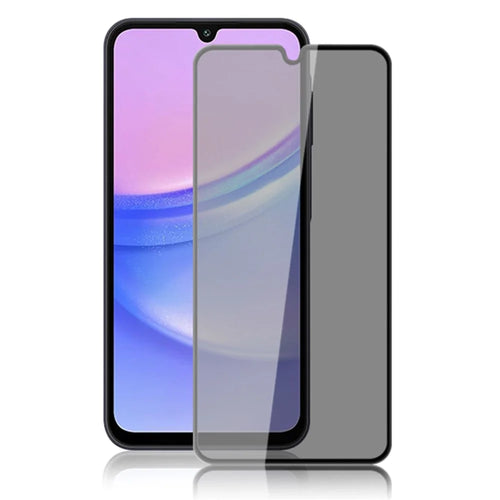 Bulk Purchasing MOCOLO Screen Protector For Samsung Galaxy A15 4G / 5G / A25 5G (Global) Anti Spy Silk Printing Tempered Glass Film - Black - 1