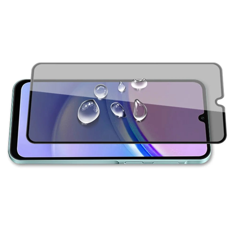 Bulk Purchasing MOCOLO Screen Protector For Samsung Galaxy A15 4G / 5G / A25 5G (Global) Anti Spy Silk Printing Tempered Glass Film - Black - 3