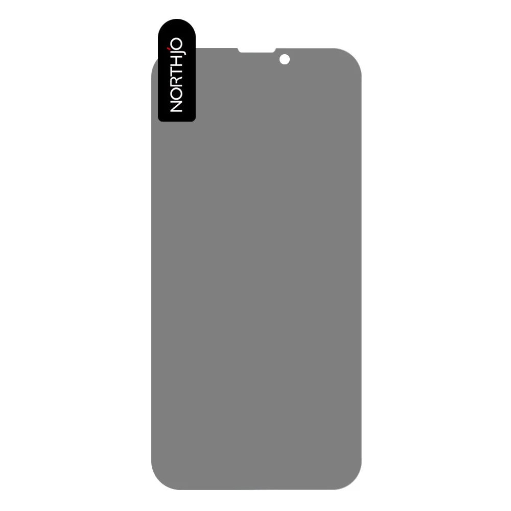 NORTHJO A+ 0.3mm Anti-spy Screen Protector for iPhone 14 Anti-explosion 28 Degree 2.5D Anti-fingerprint Tempered Glass Film - 2