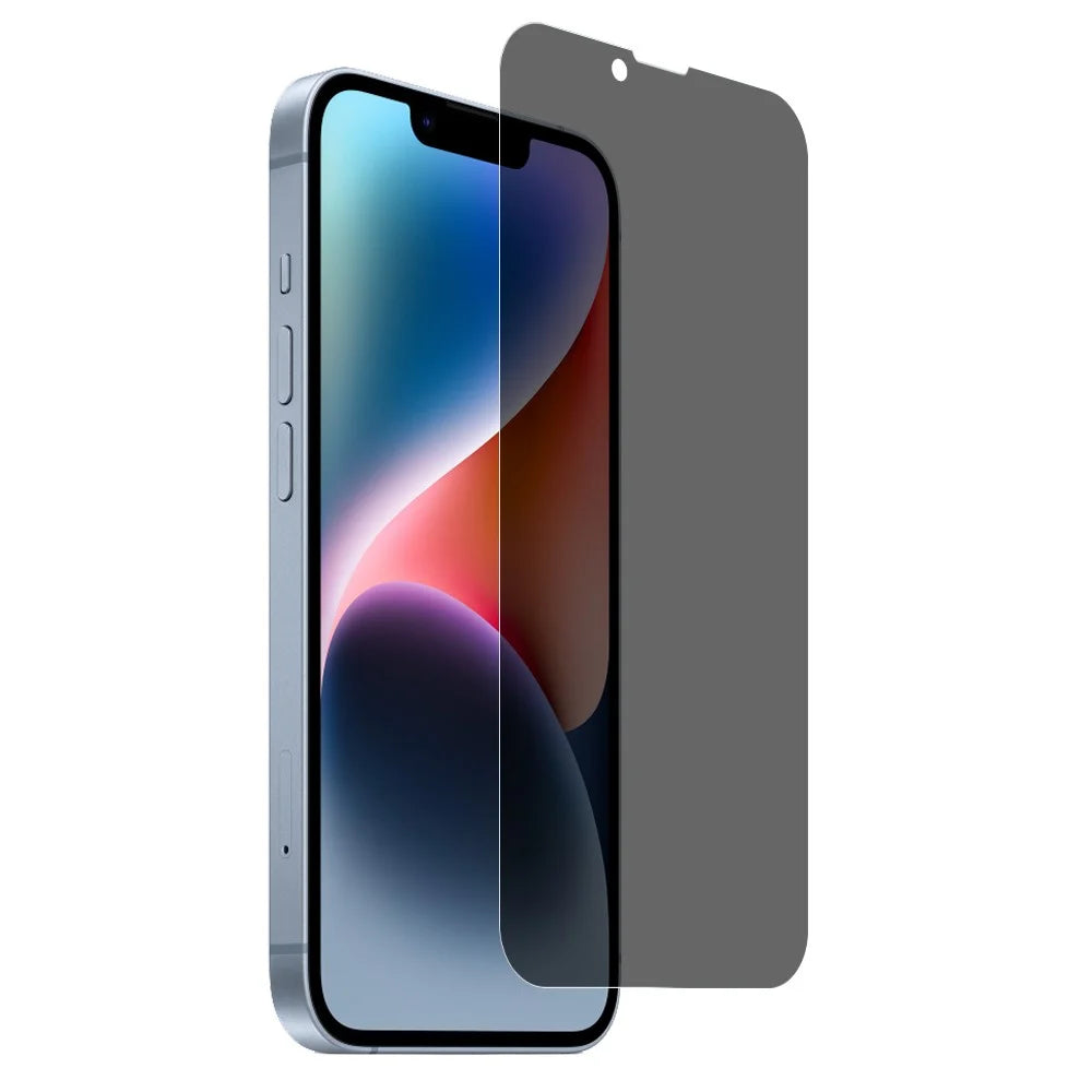 NORTHJO A+ 0.3mm Anti-spy Screen Protector for iPhone 14 Anti-explosion 28 Degree 2.5D Anti-fingerprint Tempered Glass Film - 4