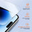For iPhone 15 Tempered Glass HD Clear Screen Protector with Automatic Dust Removal Tool - 3