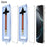 2 Sets For iPhone 16 Pro Max Tempered Glass HD Clear Screen Protector with Automatic Dust Removal Tool - 1