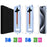 2 Sets For iPhone 15 Pro Tempered Glass HD Clear Screen Protector with Automatic Dust Removal Tool - 2
