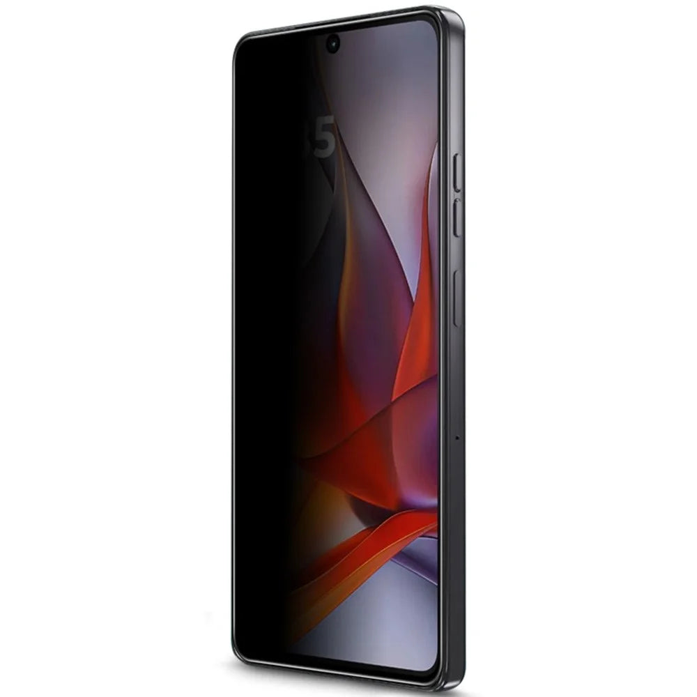IMAK For Motorola Moto G75 5G Anti Peep Tempered Glass Screen Protector Full Coverage - 4