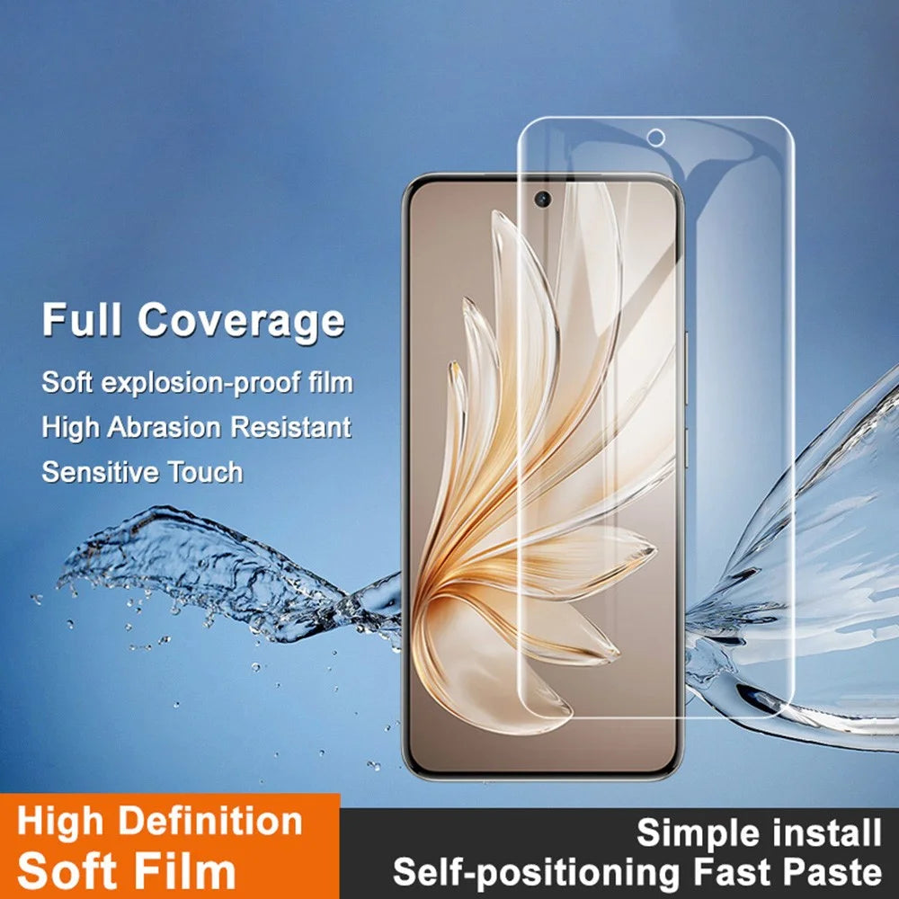 IMAK Hydrogel Film 4th Gen for vivo T4 Ultra 5G / S20 Pro 5G Full Screen Protector Ultra Clear Soft TPU Film - 3