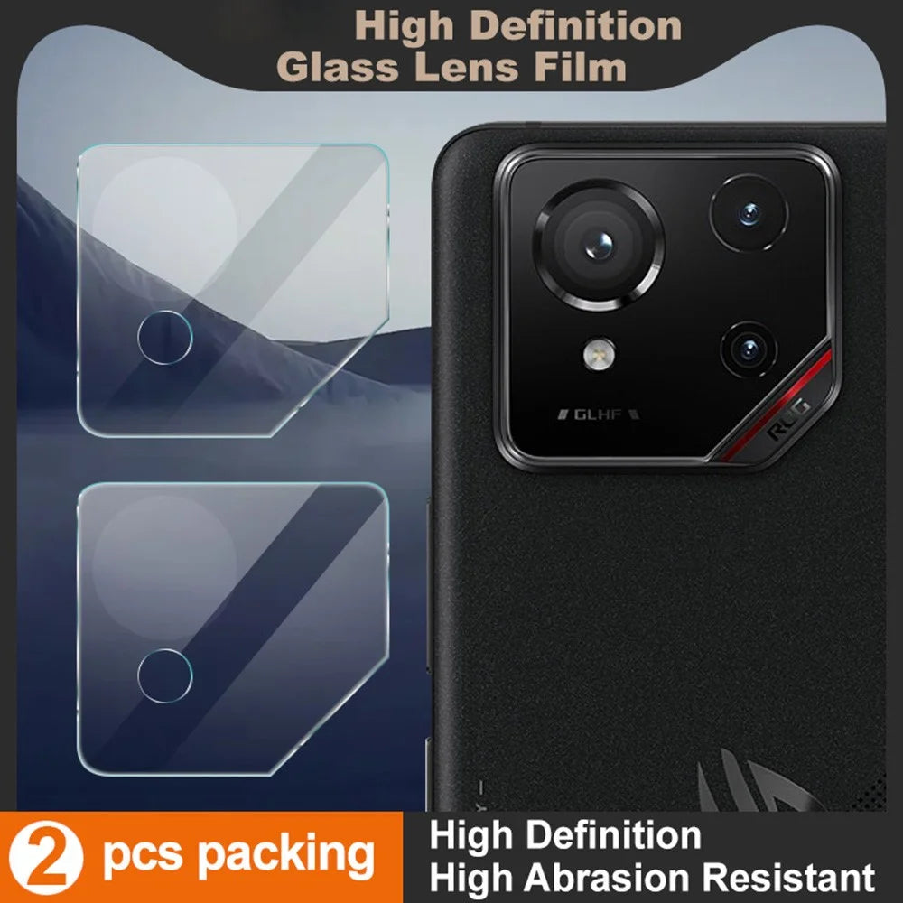 IMAK 2Pcs / Set For Asus ROG Phone 9 5G / 9 Pro 5G Camera Lens Protector Ultra Clear Tempered Glass Lens Film - 3