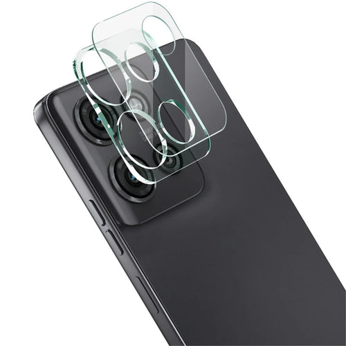 IMAK For Motorola Moto G75 5G Tempered Glass Camera Lens Protector + Acrylic Lens Cap - 1
