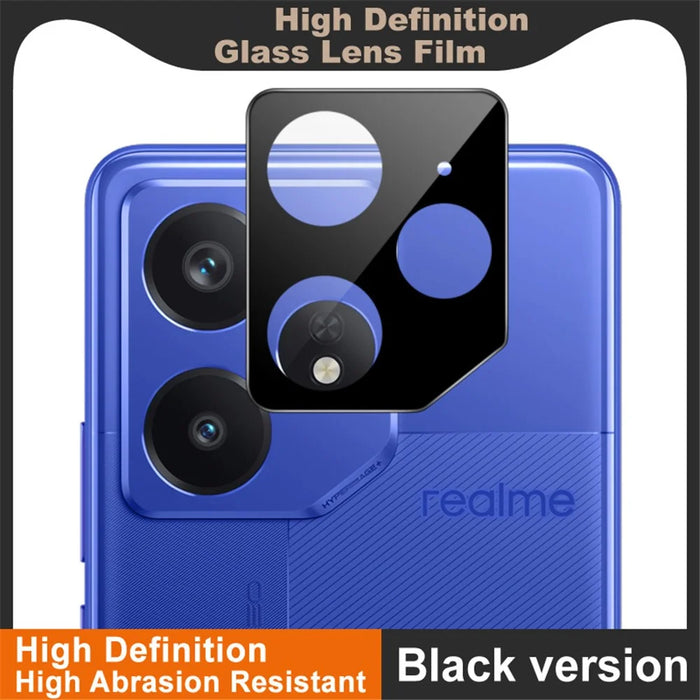 IMAK For Realme Neo7 5G Camera Lens Protector Tempered Glass HD Clear Lens Film (Black Version) - 3