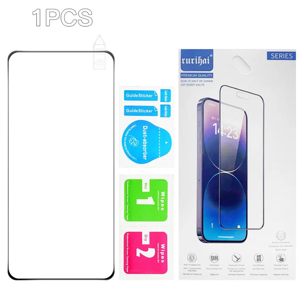 RURIHAI For Realme Neo7 5G Screen Protector Secondary Hardening High Aluminium-Silicon Glass Film - 7