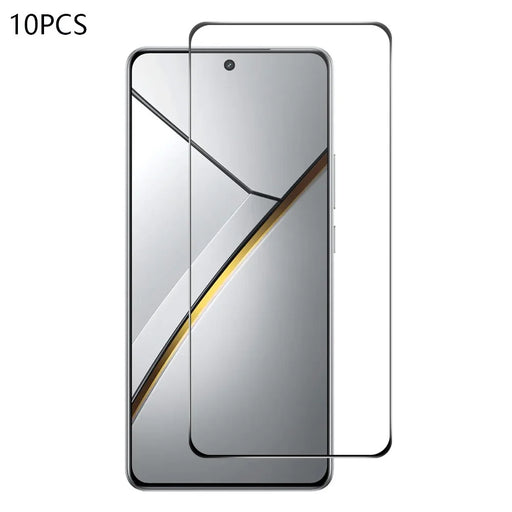 RURIHAI 10Pcs For Realme Neo7 5G High Aluminium-Silicon Glass Film 0.26mm 2.5D Screen Protector - 1