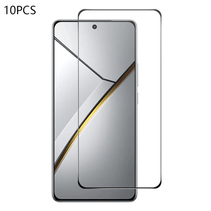 RURIHAI 10Pcs For Realme Neo7 5G High Aluminium-Silicon Glass Film 0.26mm 2.5D Screen Protector - 1