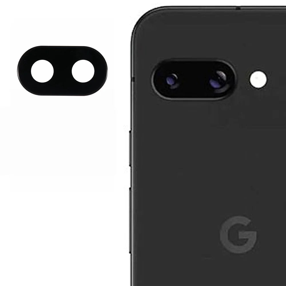 For Google Pixel 9a Tempered Glass Lens Protector Silk Printing Camera Lens Film - 1