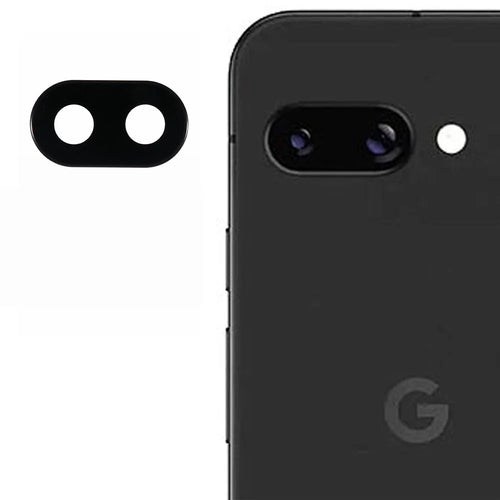 For Google Pixel 9a Tempered Glass Lens Protector Silk Printing Camera Lens Film - 1