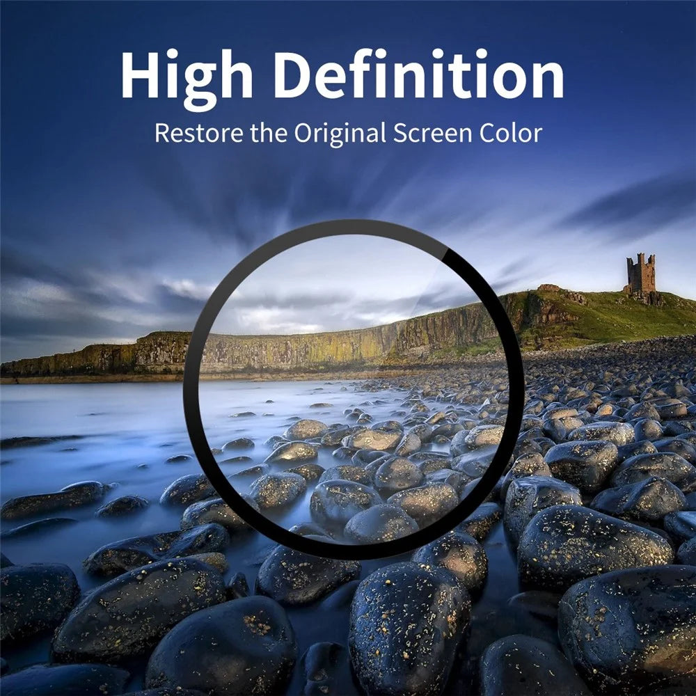 ENKAY HAT PRINCE 2Pcs / Set Ultra Clear Tempered Glass Screen Film for Samsung Galaxy Watch 5 44mm Anti-Scratch Screen Protector 9H Silk Printing Full Coverage Screen Film - 5