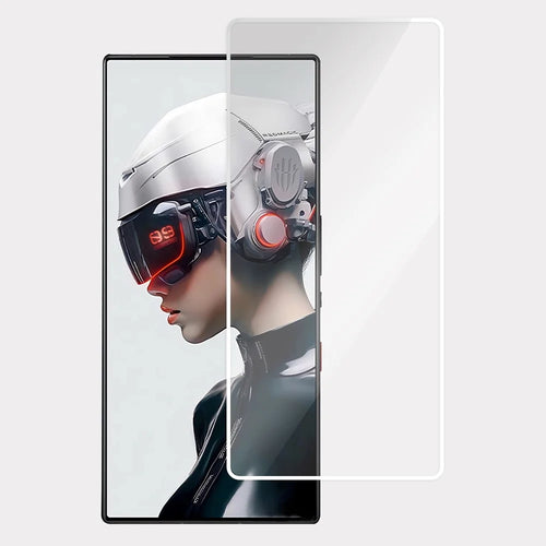 Screen Protector for ZTE nubia Z60 Ultra / Nubia Z50 Ultra / Red Magic 9 Pro 5G / Red Magic 8 Full Glue Electroplated High Aluminum Silicone Glass Film - 1